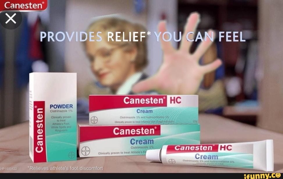 Canesten' PROV DES RELIEF* YOU CAN FEEL CanestenI Cream Canesten