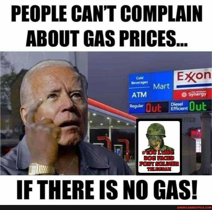 PEOPLE CANT COMPLAIN ABOUT GAS PRICES...
Cold
Mart
ATM synergy
Diesel
Efficient
IF THERE IS NO Gi GAS!