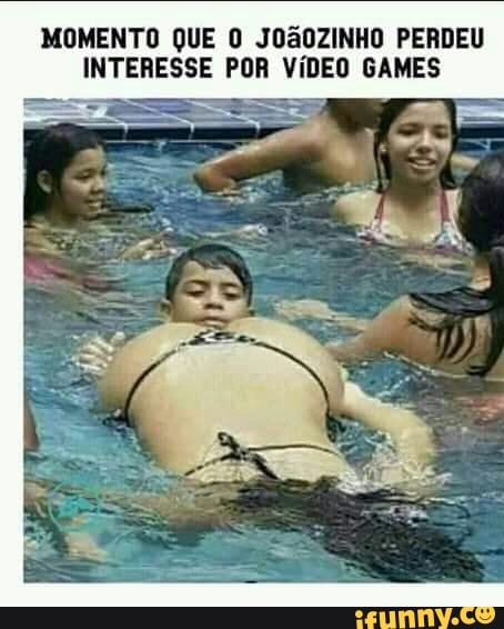 MOMENTO QUE O J0ã0ZINHO PERDEU