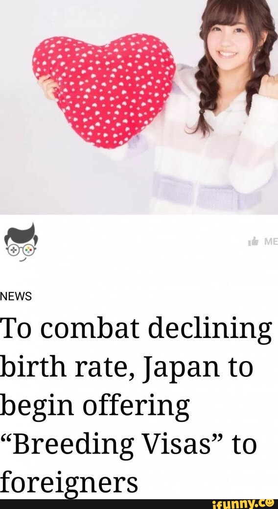 NEWS To combat declining birth rate, Japan to begin offering "Breeding