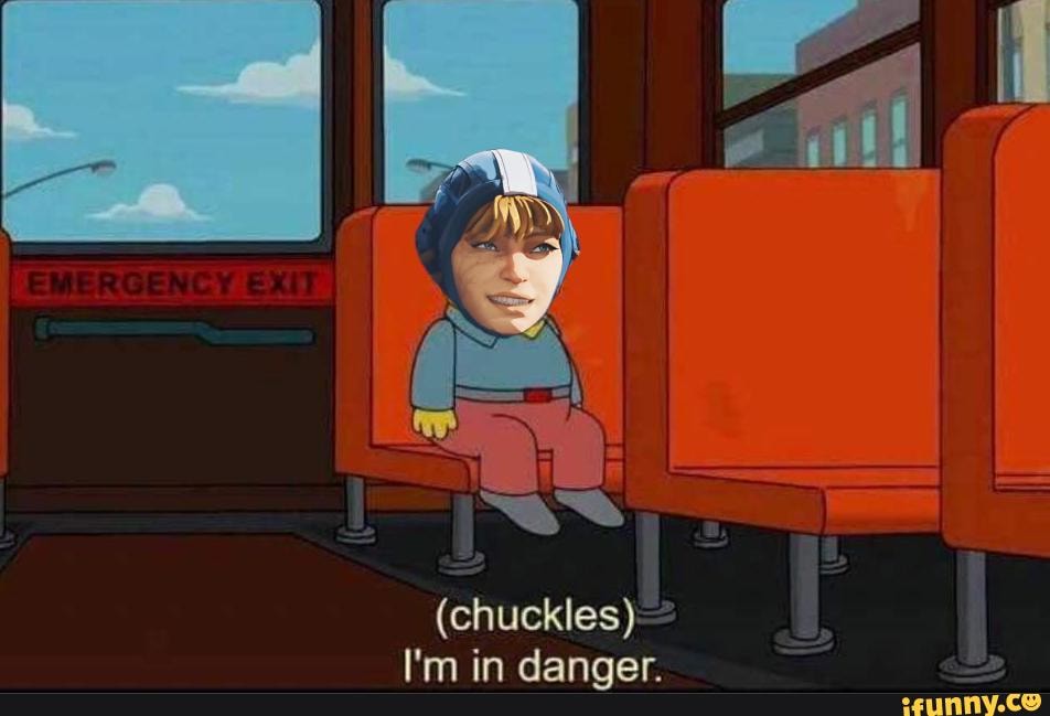 (chuckles)
I'm in dannar