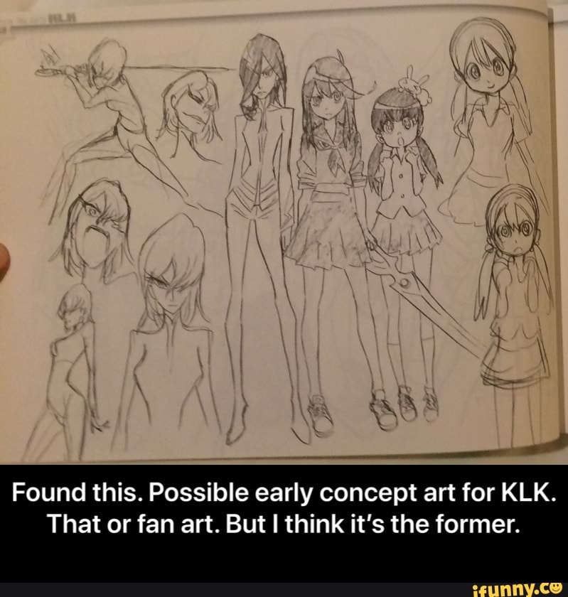 Found This Possible Early Concept Art For Klk That Or Fan Art