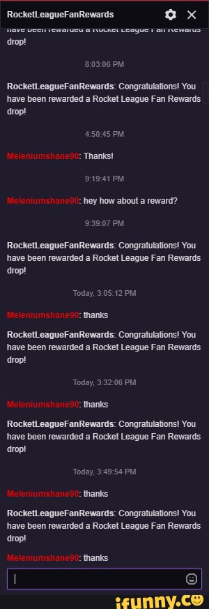 my wrong account is logged into rocket league fan rewards