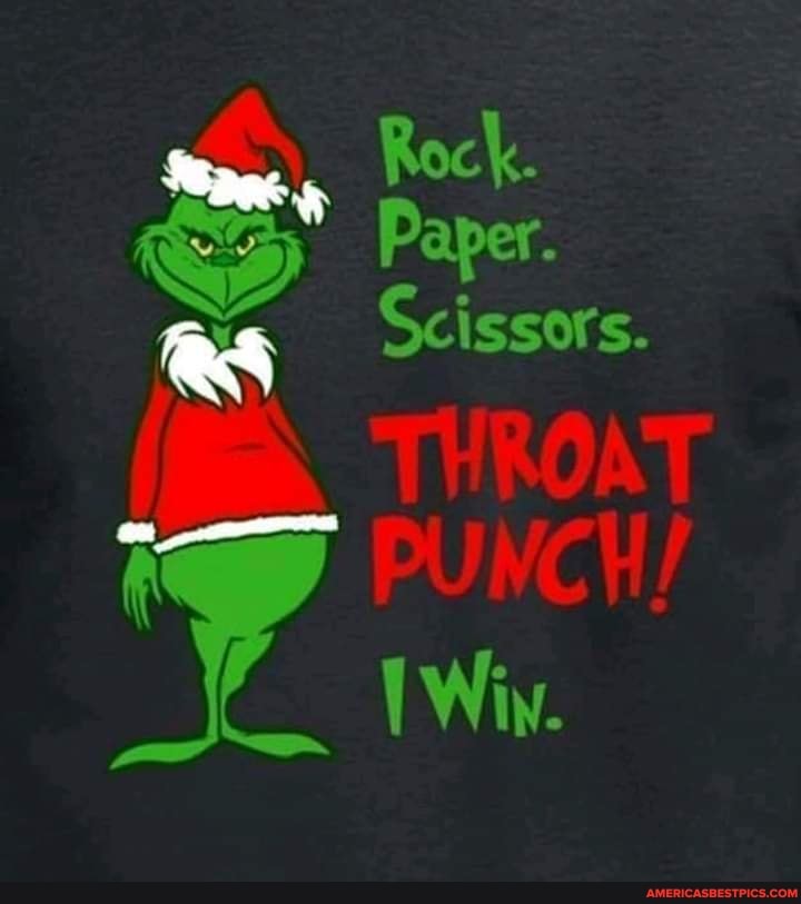 Rock.
SS Paper.
Scissors.
WA