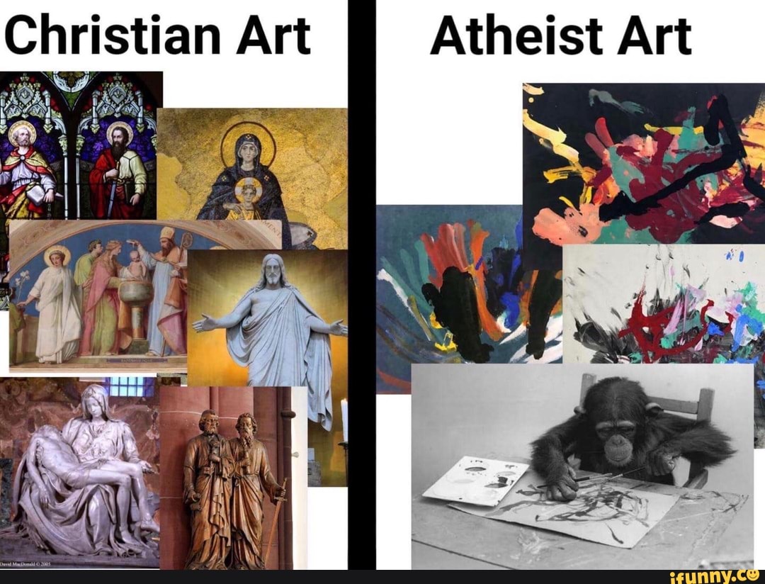 Christian Art Atheist Art
