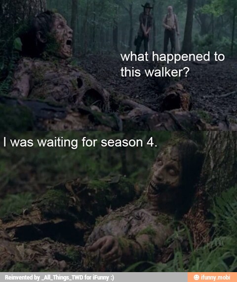 what happened to
this walker?
I was waiting for season 4.