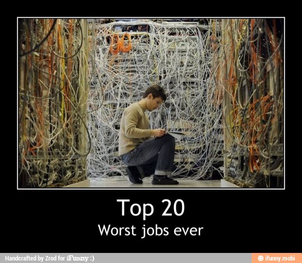Top 20 Worst jobs ever Top 20 Worst jobs ever )