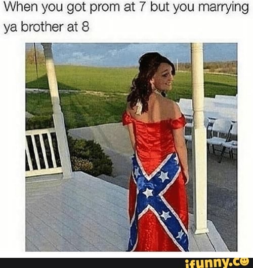 When you got prom at 7 but you marrying