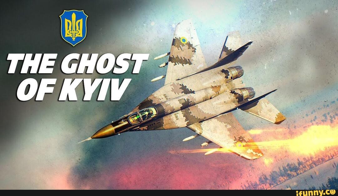 Ukraine Reports That The Legendary “Ghost Of Kyiv” Fighter Pilot Ace ...