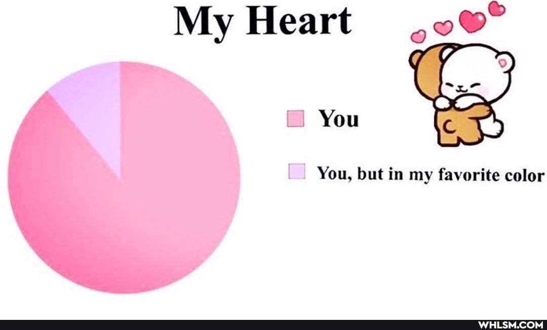 My Heart oe"
You, but in my favorite color
You