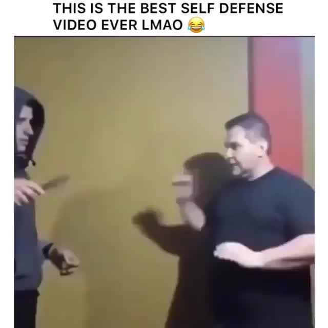 Hoodclips On Instagram Lmao This Is The Best Self Defense Video Ever Lmao Ifunny