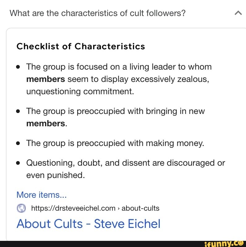 what-are-the-characteristics-of-cult-followers-checklist-of