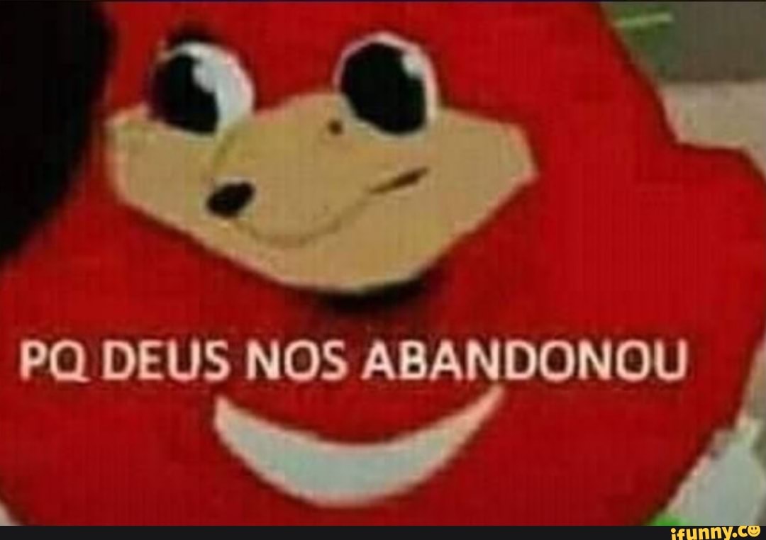 PO DEUS NOS ABANDONOU