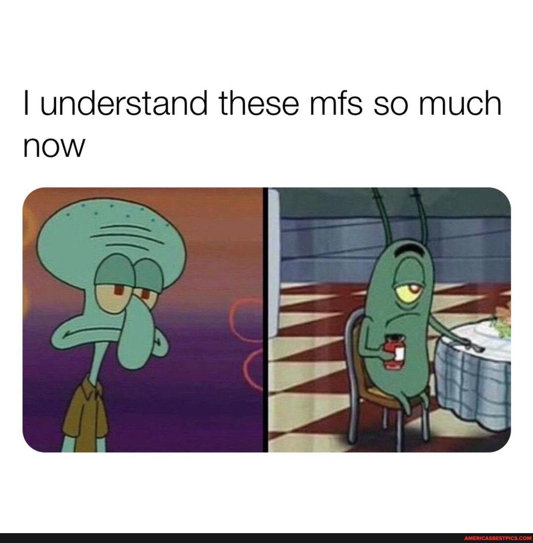 I understand these mfs so much now