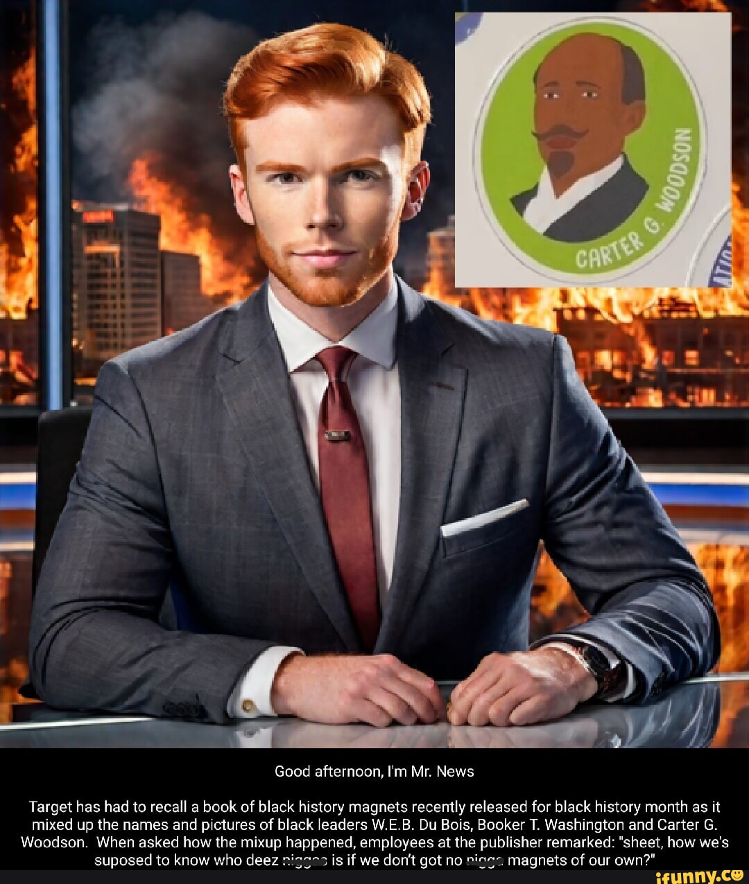 Good afternoon, I'm Mr. News Target has had to recall a book of black