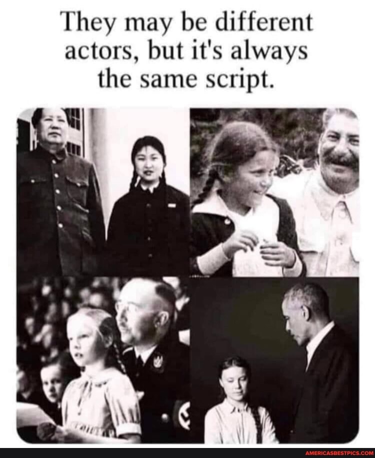 They may be different actors, but it's always the same script.