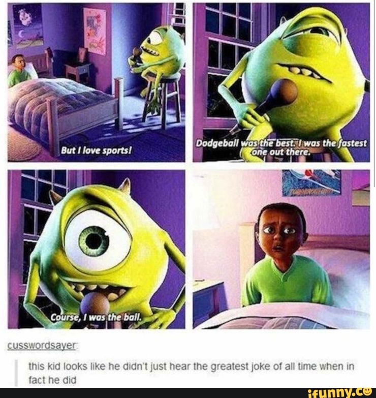 this kid look:
fact he did
e
he didn't just hear the greatest joke of all time when in
