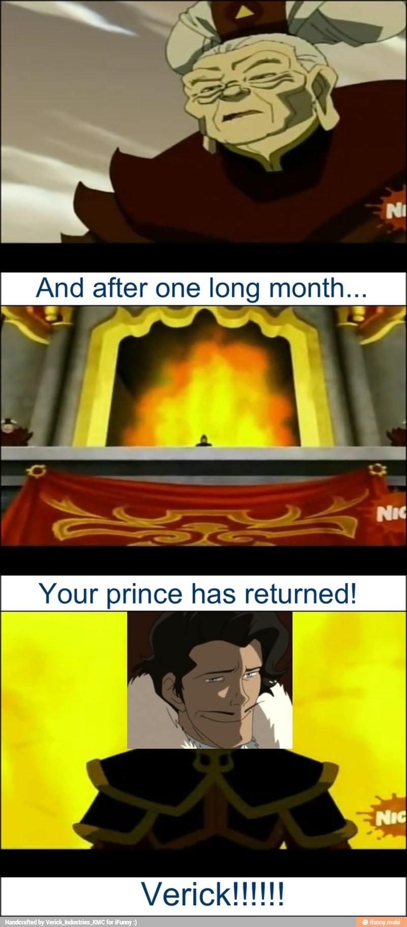 returned! Your prince has