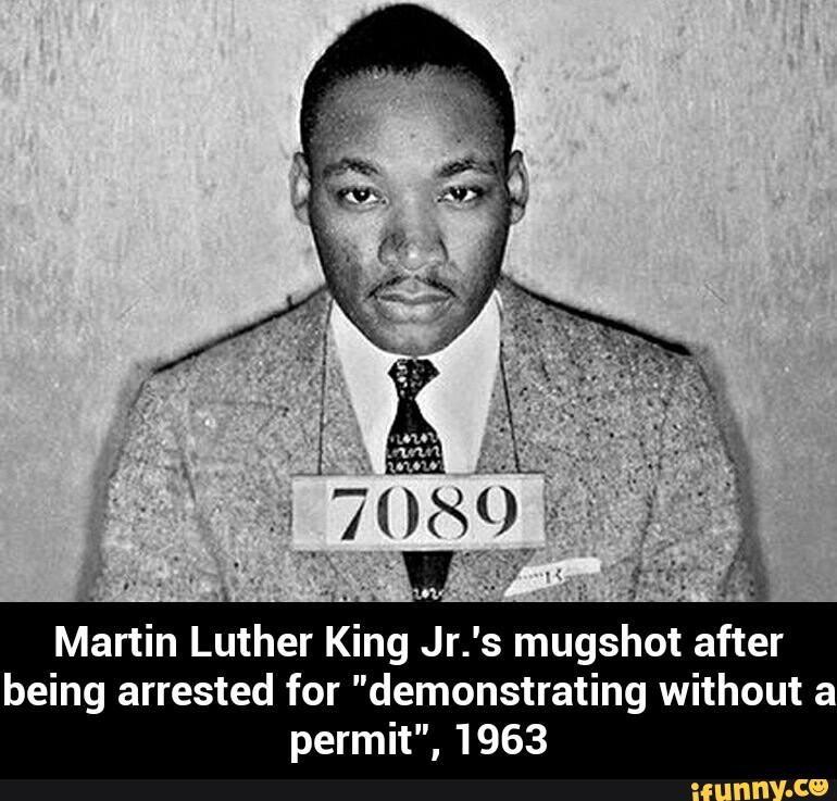 Martin Luther King Jr.'s mugshot after being arrested for ...