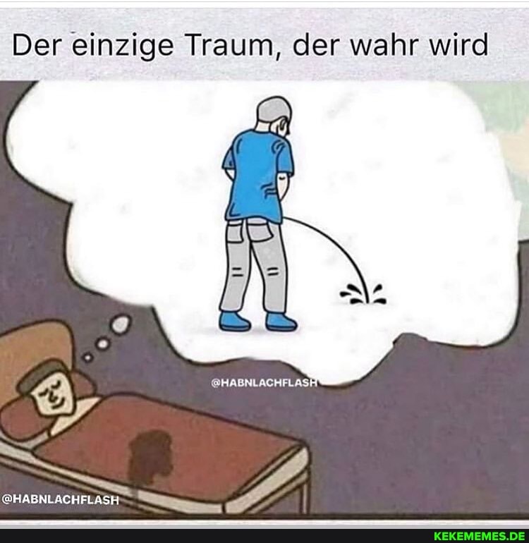 Der einzige Traum, der wahr wird
@HABNLACHFLASH
@HABNLACHFLÄSH