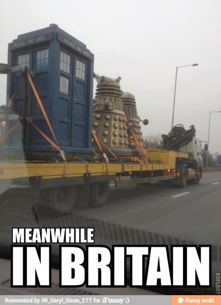 MEANIWHILE
IN. BRITAIN