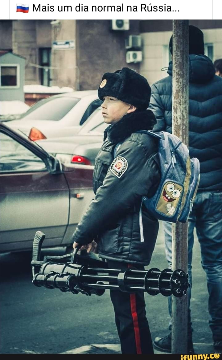 is Mais um dia normal na Rússia...