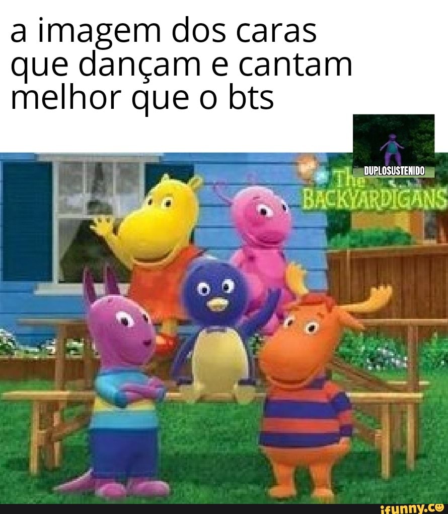 a imagem dos caras
que dançam e cantam
melhor que o bts