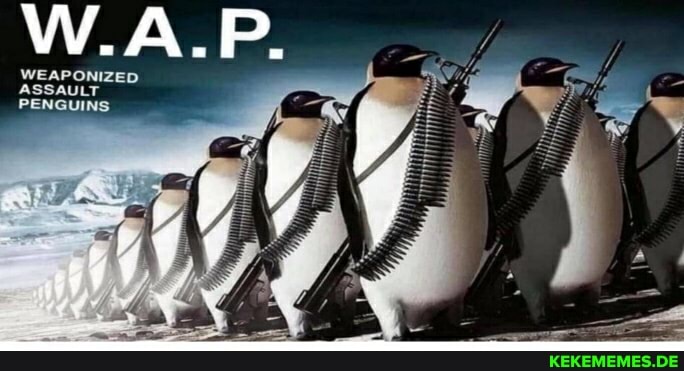 WEAPONIZED W.A.P.
WEAPONIZED ASSAULT PENGUINS