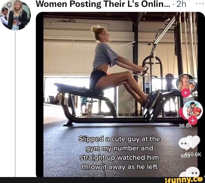 Women Posting Their L's Onlin... iFunny