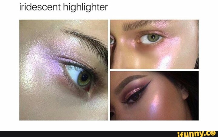 iridescent highlighter