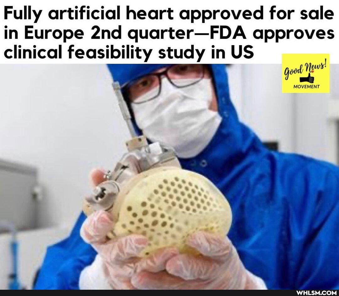 Fully artificial heart approved for sale in Europe quarter-FDA approves clinical feasibility study in US
