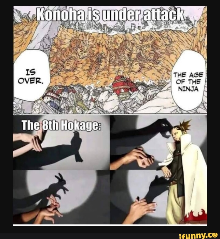 Konoha is under attack The Hokage. THE AGE I OF THE I NINJA - iFunny Brazil