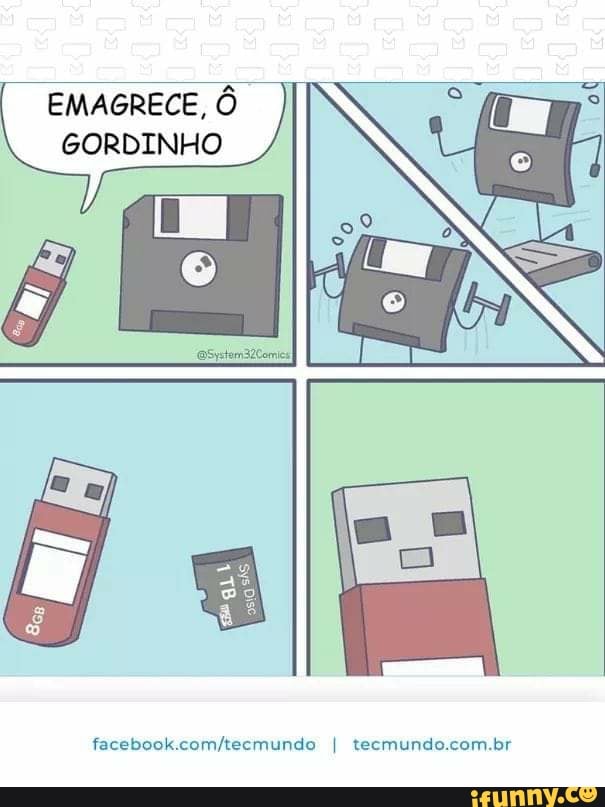 EMAGRECE, Ô GORDINHO
facebook comftecmundo - tecmundo com br