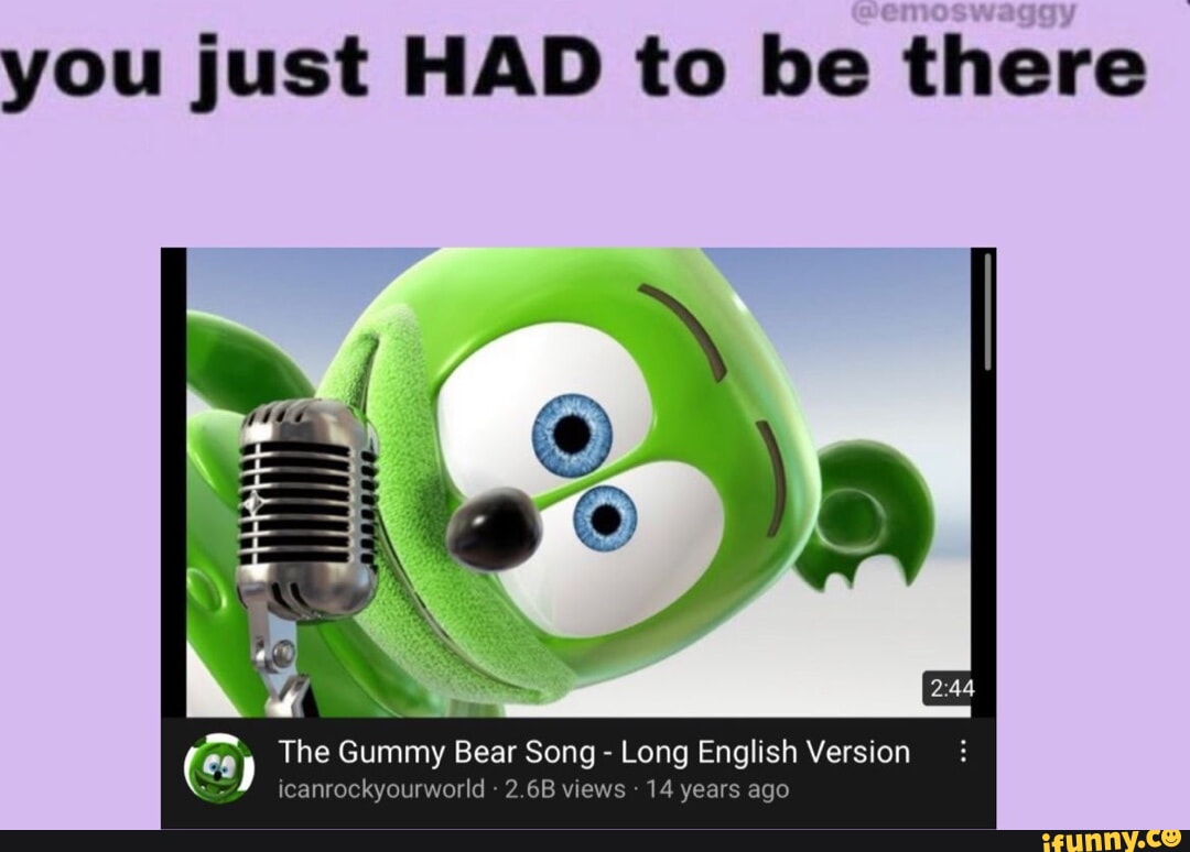 The Gummy Bear Song - Long English Version 