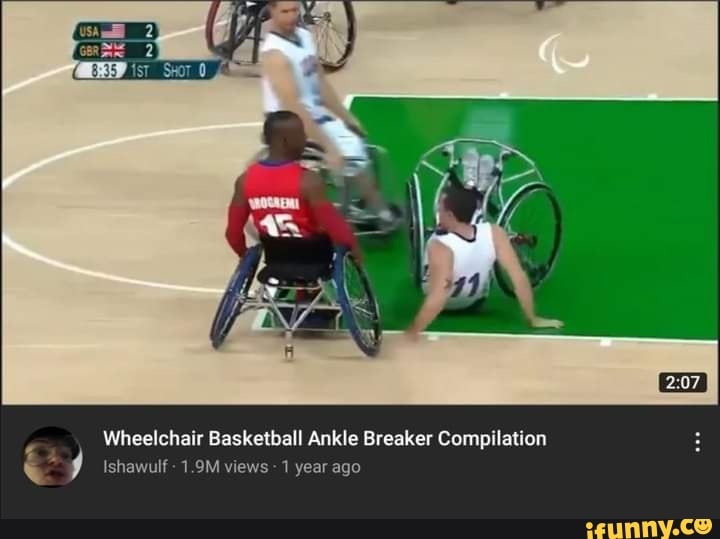 Wheelchair Basketball Ankle Breaker Compilation Ishawulf 1.9M views