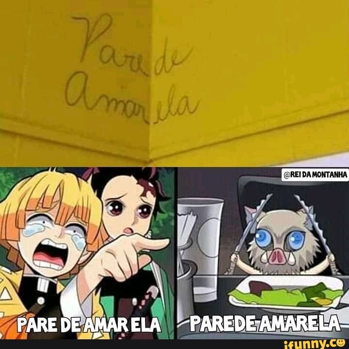 PARE DE AMARELA - PAREDE AMARELA-