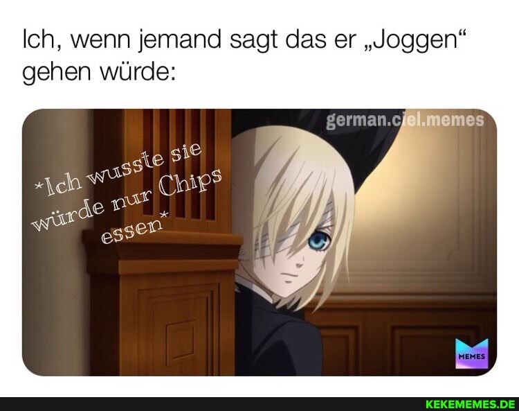 Ich, wenn jemand sagt das er "Joggen" gehen würde:
memes