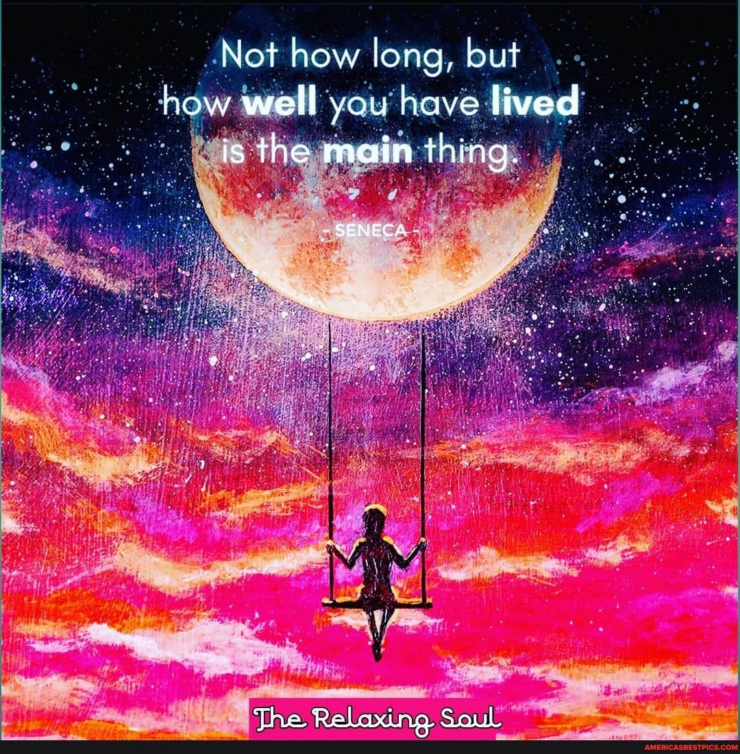 Not how long, but how well you have lived is the main thing.
- SENECA -
The Relaxytnn Sail.