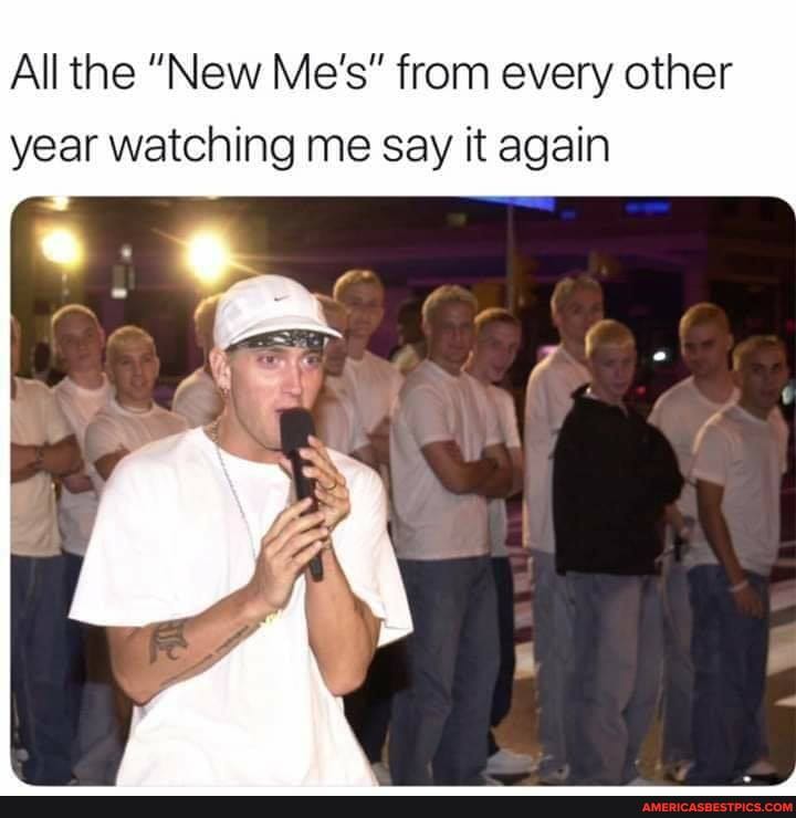 All the "New Me's" from every other year watching me say it again