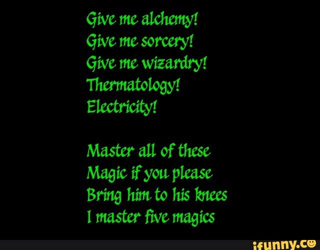 master of the 5 magics
