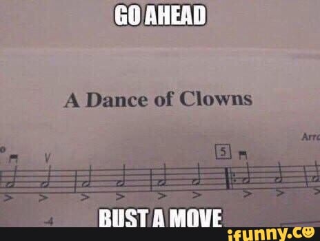 A Dance of Clowns
RUST MOVE