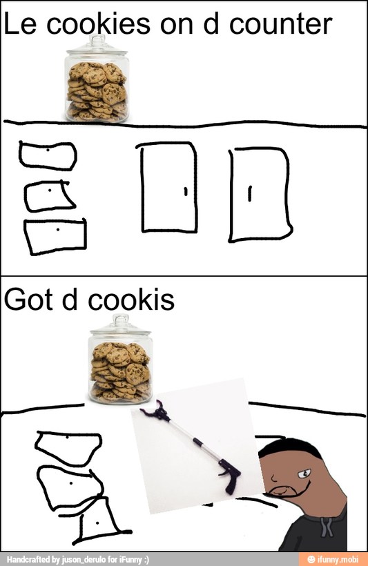 Le cookies on d counter
