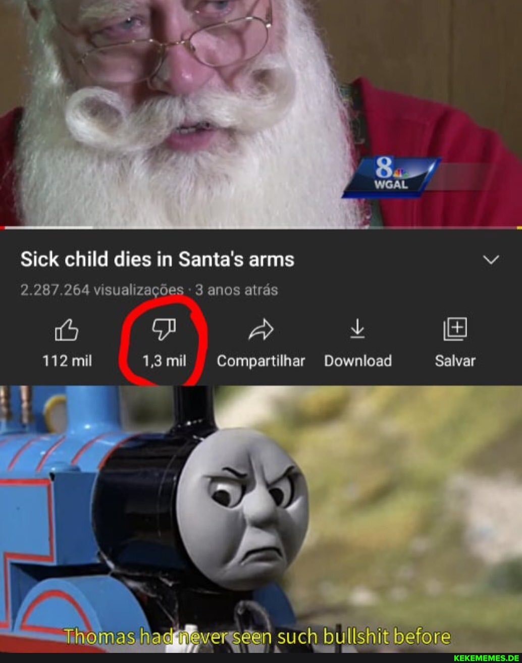 Sick child dies in Santa's arms
2.287.264 visualizagdes 3 anos atras
112 mil 1,3 mil Compartilhar Download Salvar