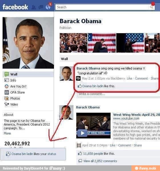 Barack Obama
Polkician
Barack Obama omg amg omg we Kiled osama 11
a
E Osama bin ladin ike this,
E wal
ED Info
O Are Youn?
(By Photos
for Alabama and other states in
devastating storms, worked on
sh
campaign. To
Mis
solutions to high gas prices, and a