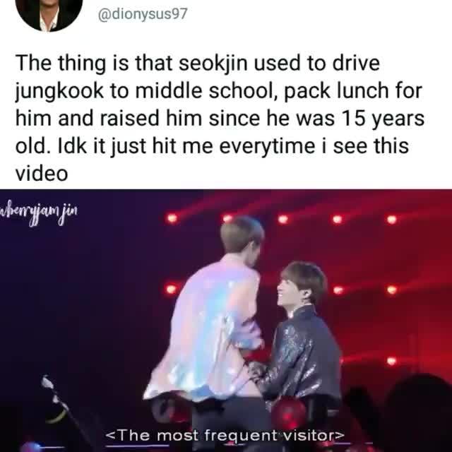 OH so this is the bag that jin gave jungkook for his birthday - iFunny