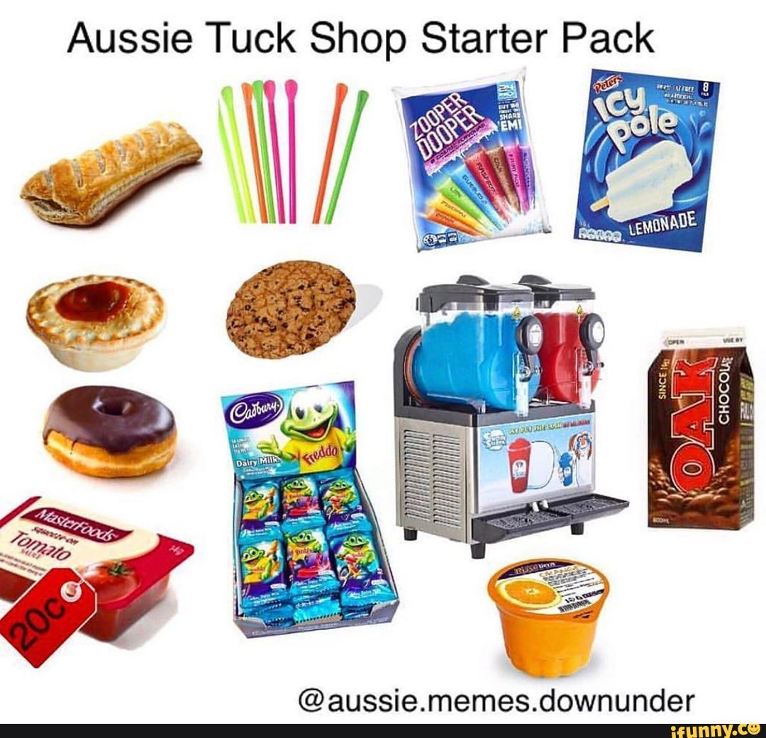 Aussie Tuck Shop Star @aiissie memes downtnder - iFunny