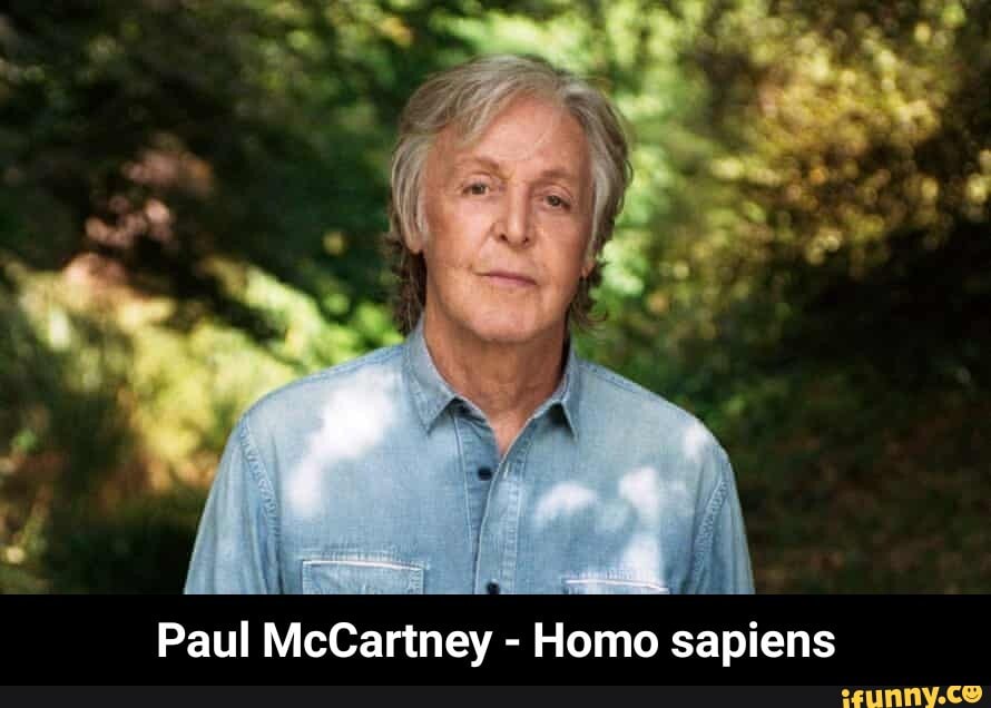Paul McCartney - Homo sapiens - Paul McCartney - Homo sapiens