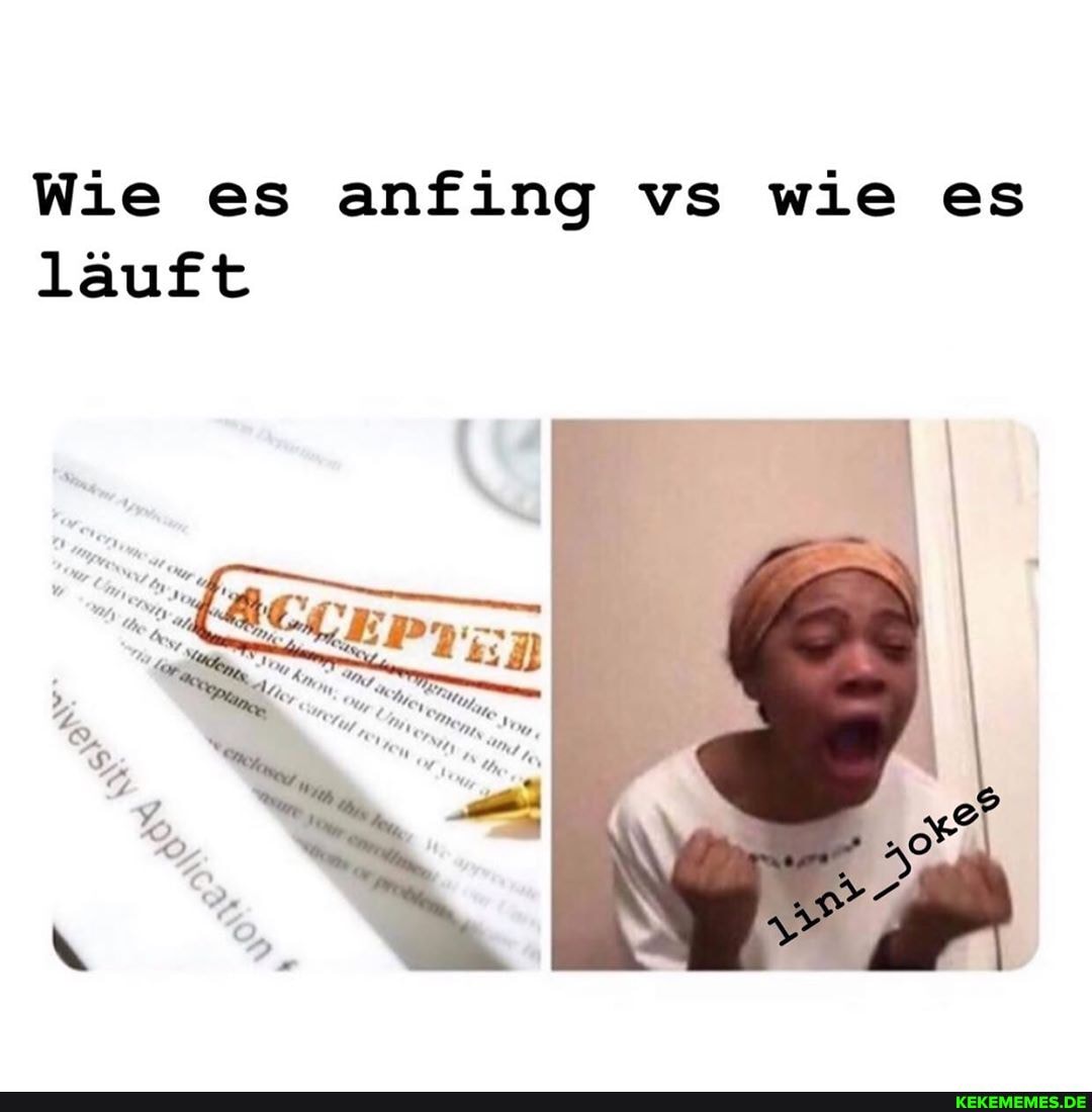 Wie es anfing vs wie es läuft
