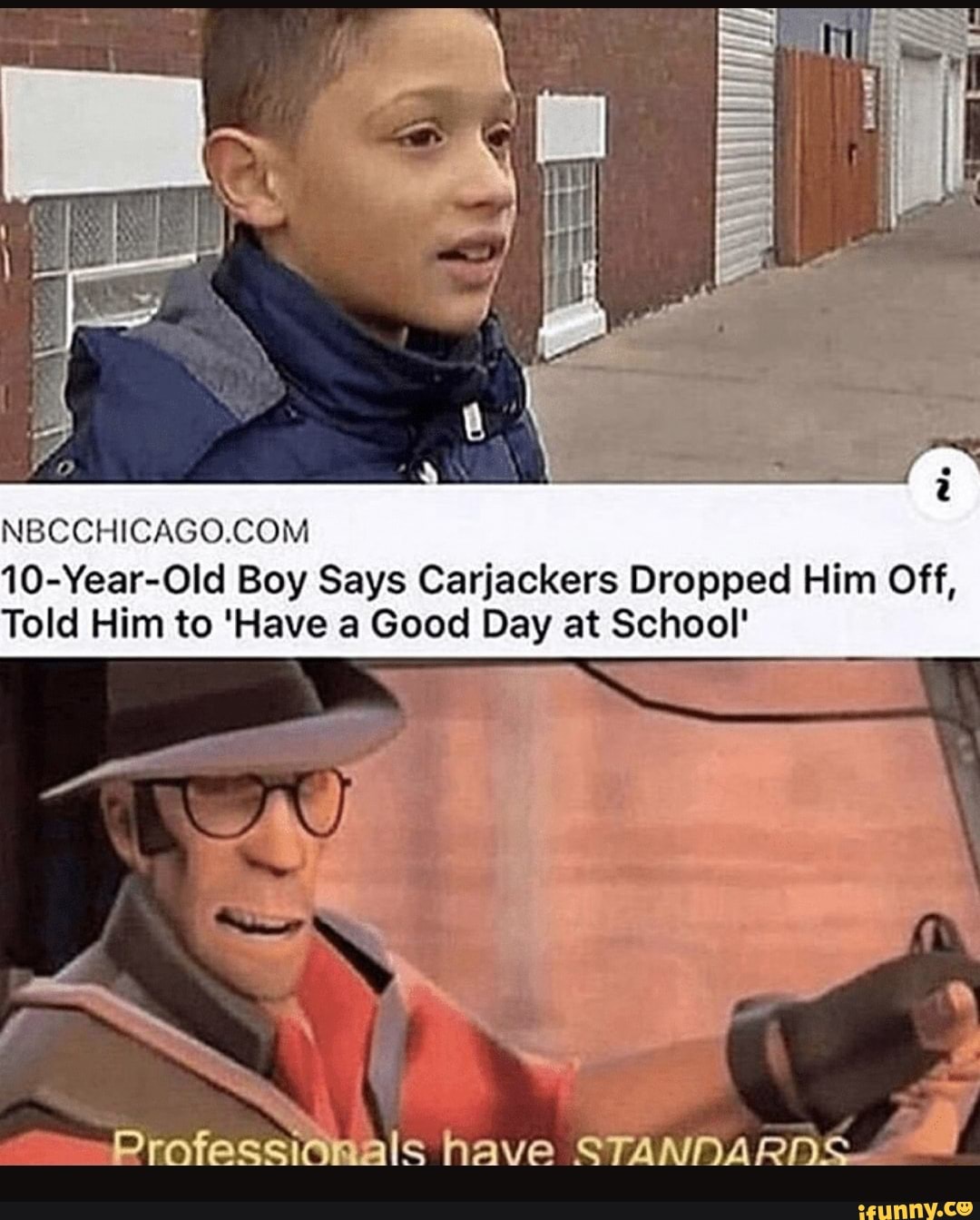 10YearOld Boy Says Carjackers Dropped Him Off, Told Him to 'Have a