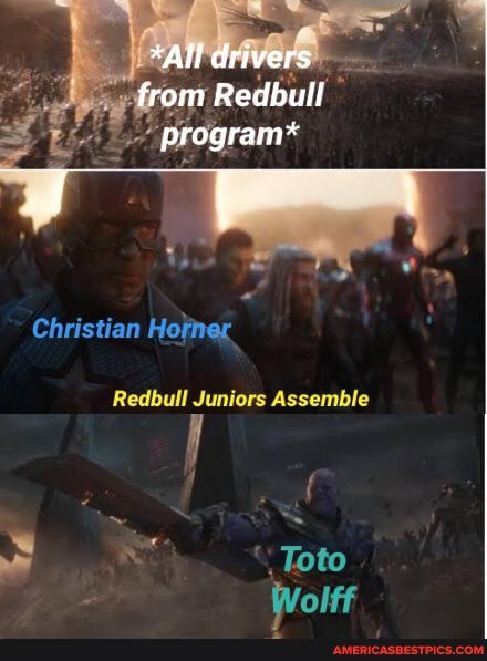*All drivers from Redbull program*
Christian
Redbull Juniors Assemble